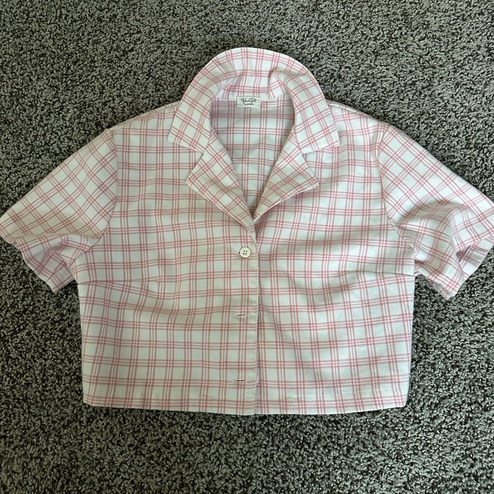 John Galt Cropped Shirt